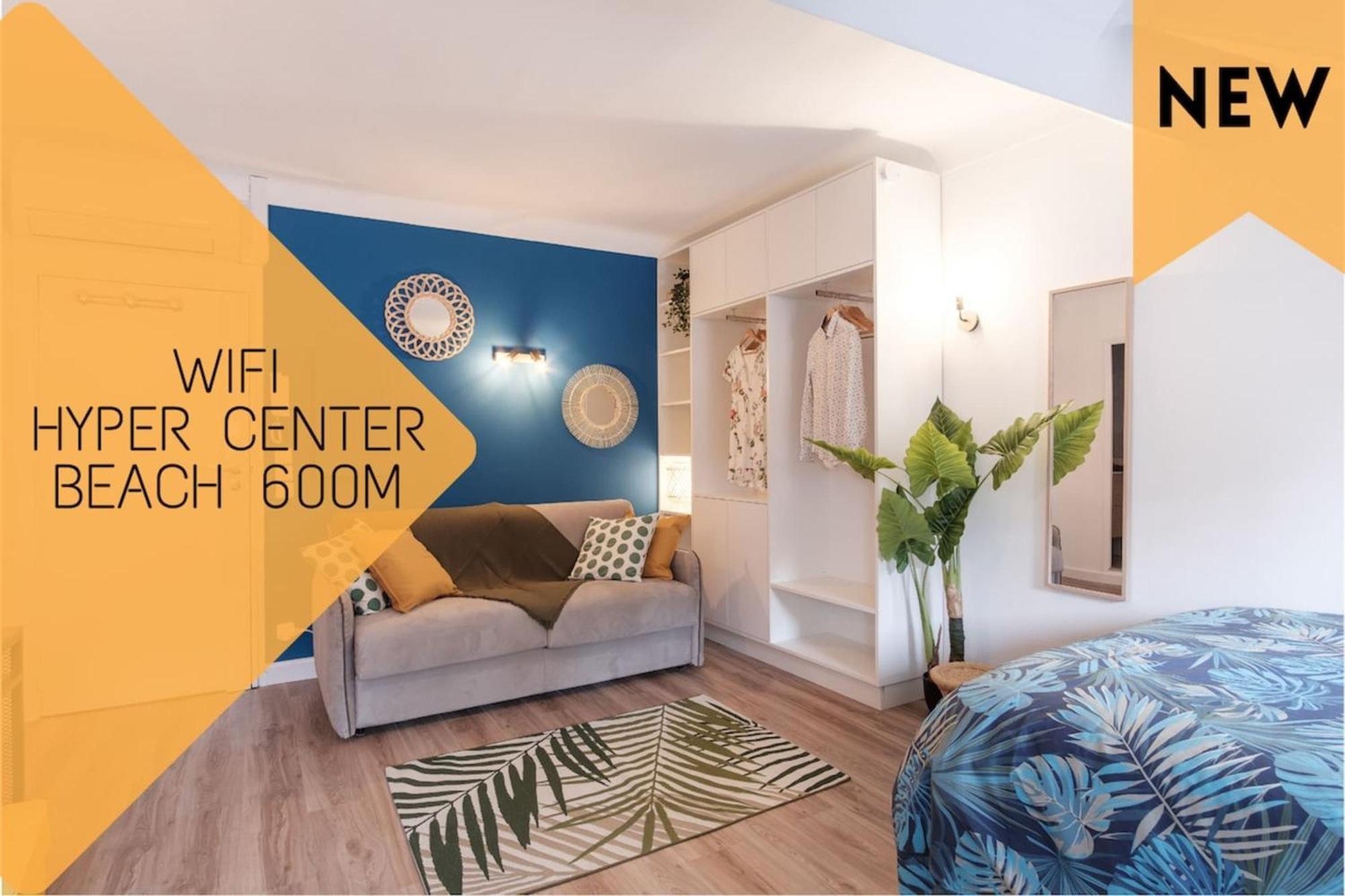 Le Carnot - Hypercentre - Cosy & Climatisation Lägenhet Cannes Exteriör bild